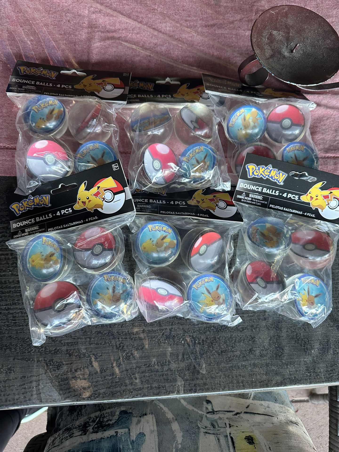 Pokemon Bouncy Balls
