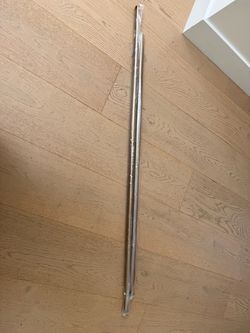 72” to 144” brand new curtain rod