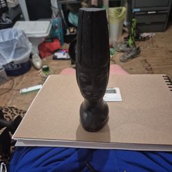 Vintage Hand Carved Fertility Statue