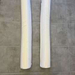 Shinnwa Bed Bumpers for Toddlers (2-Pack) Memory Foam Rail (52”W x 4.5”H)