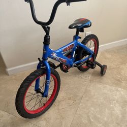 Spiderman Kids Bicycle 16” - LIKE NEW