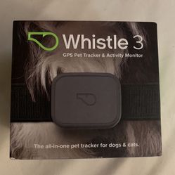 Whistle 3 New Never Used