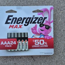 Energizer AAA batteries 24 pack