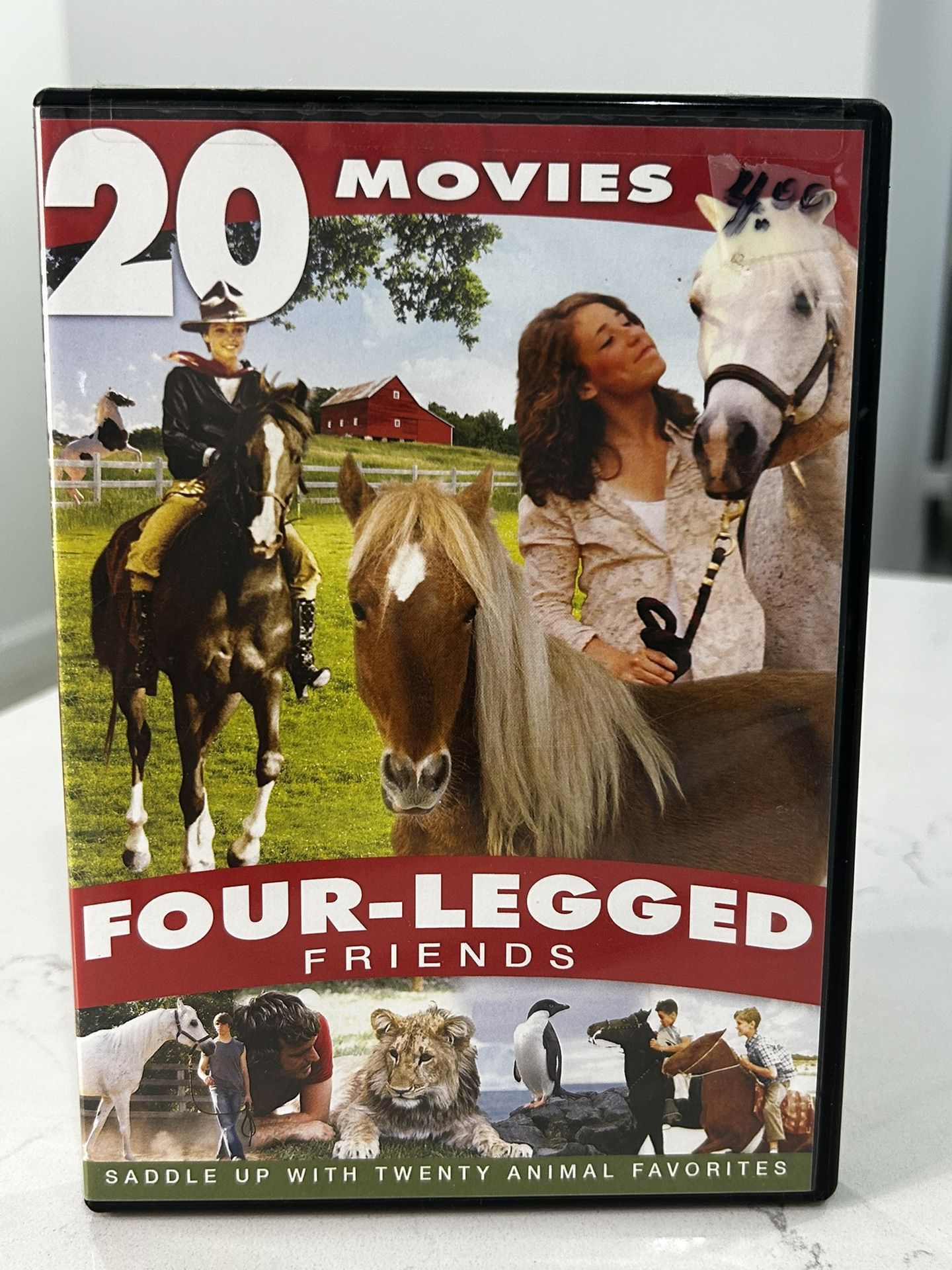 Four-Legged Friends DVD, 20 Movies