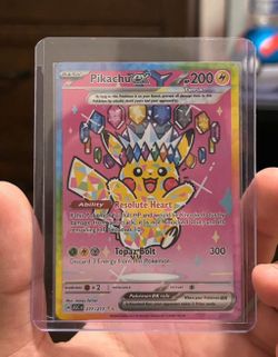 Pikachu EX #277 Ascended Heroes