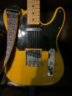 Fender Special Edition Deluxe Ash Mexican Telecaster Butterscotch Blonde