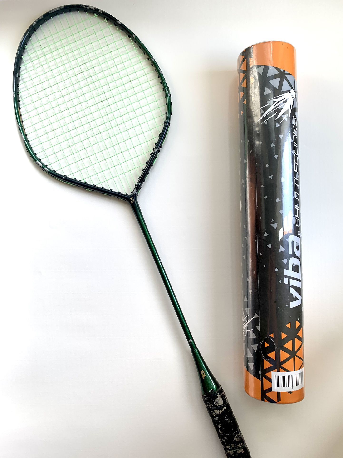 Prince Badminton Racket & Brand New Shuttlecocks 12pcs
