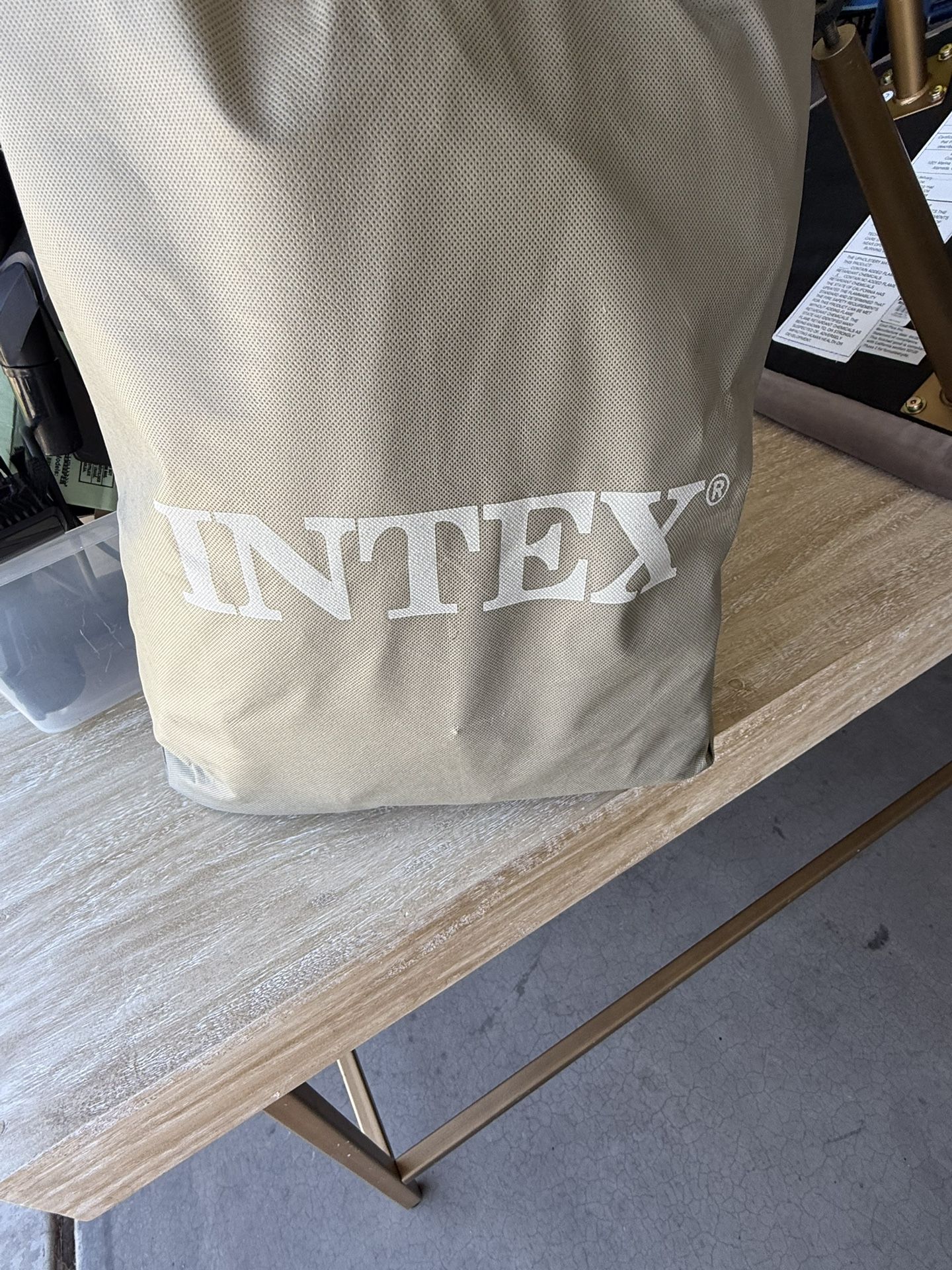 Intex Twin Blowup Mattress