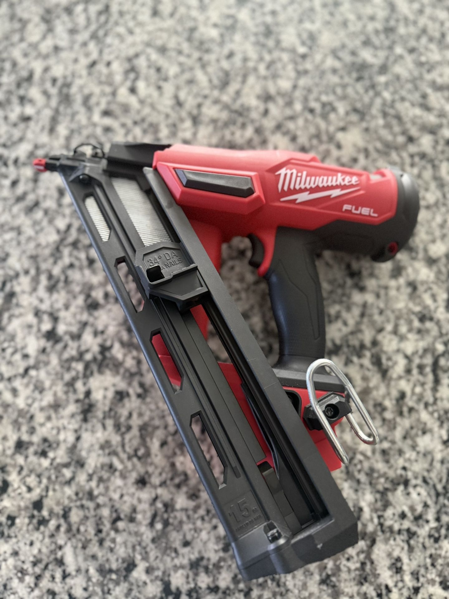 M18 FUEL 18-Volt Lithium-Ion Brushless Cordless Gen II 15-Gauge Angled Finish Nailer