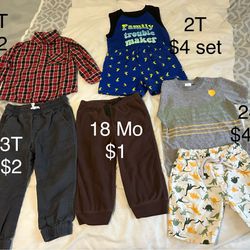 Baby Kid Toddler Clothes 