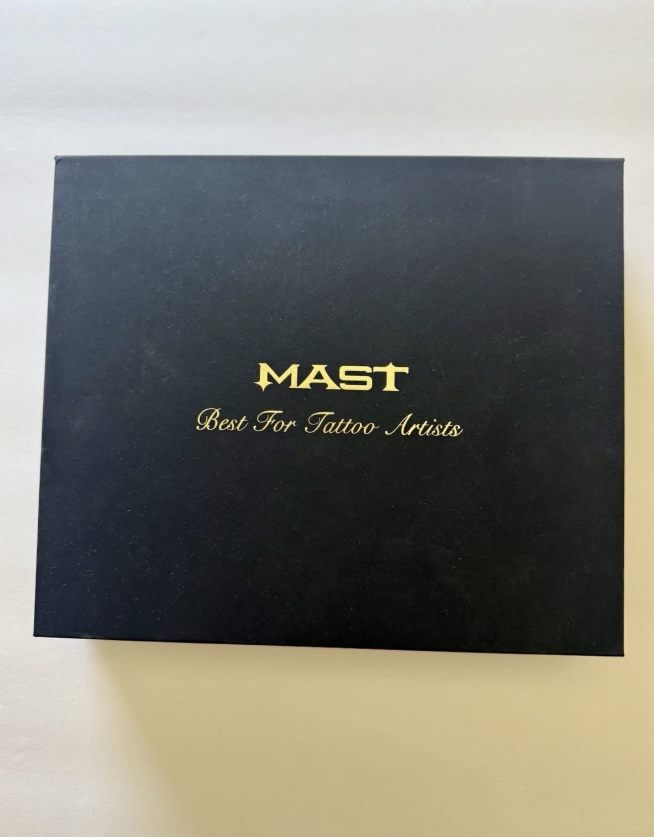 MAST WQP-010 Blue Wireless Tattoo Machine w/ replaceable grips & USB Cord NIB