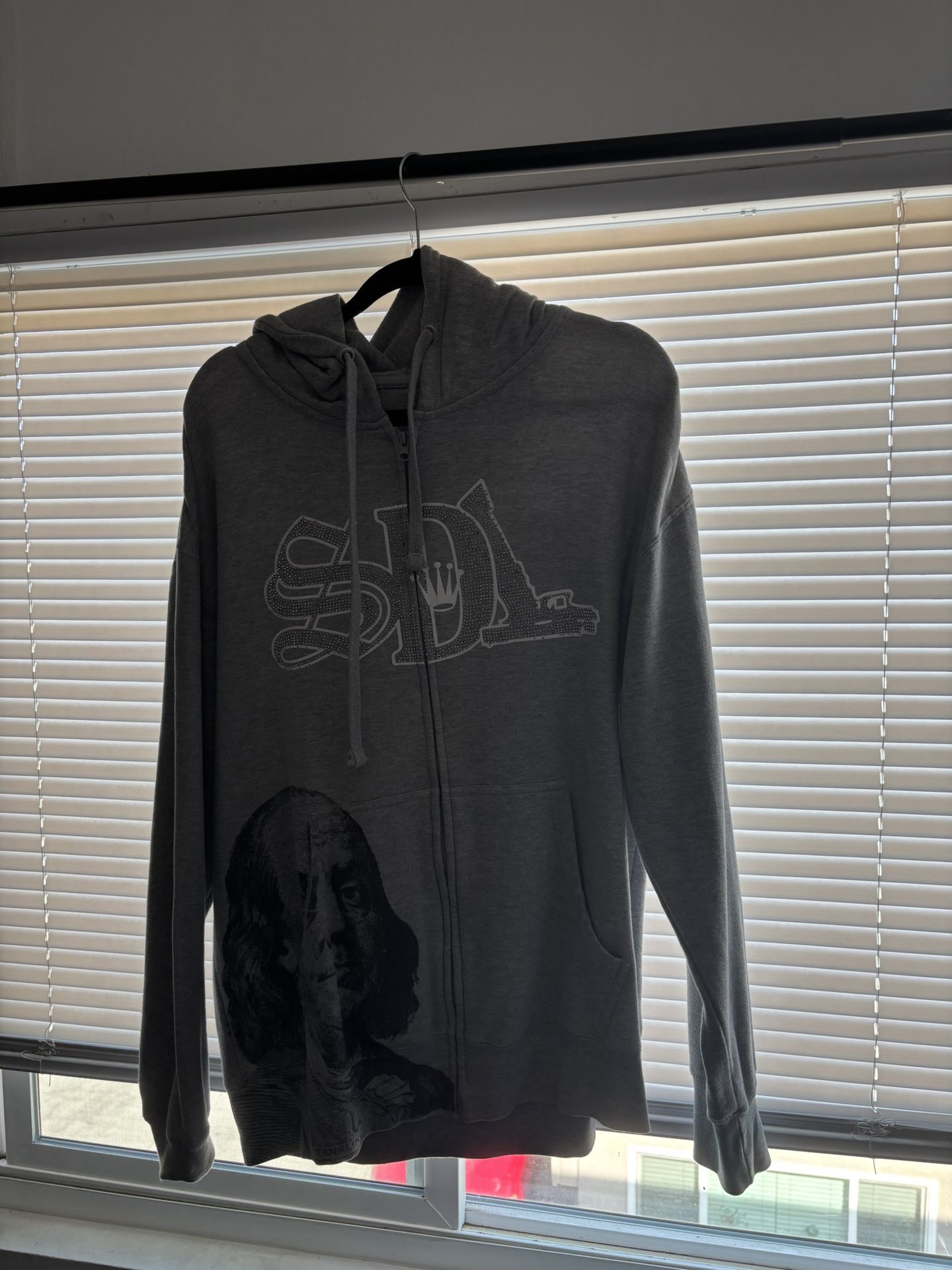 SDL Rhinestone Hoodie