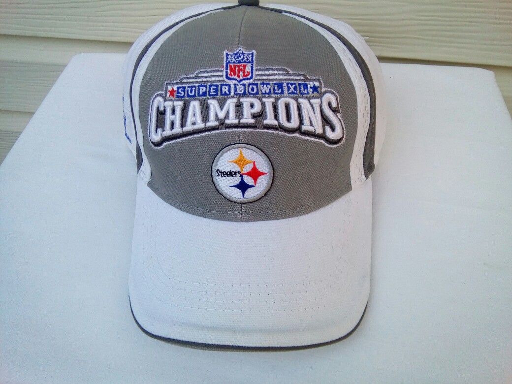 Pittsburgh Steelers 2006 Super Bowl XL Champions REEBOK Adjustable Cap Hat New