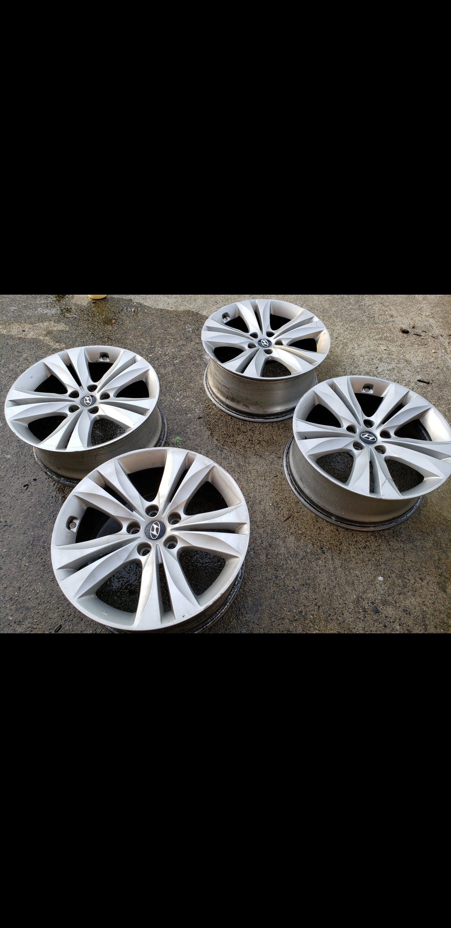 Genesis coupe 10-12 OEM rims