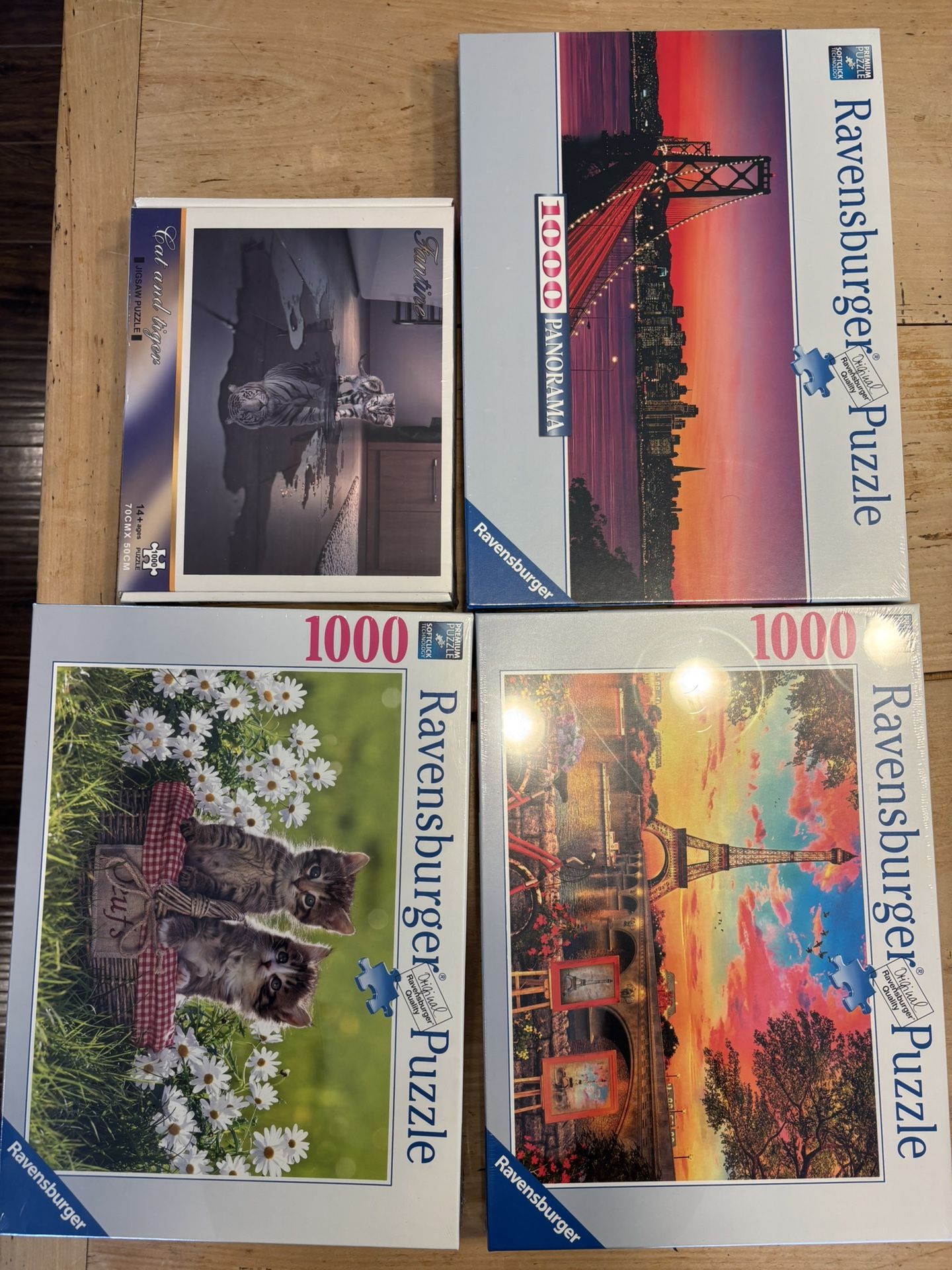 4 Puzzle From Ravensburger New, In Original Packaging,All Products : American Fashion Style Bags On Sale