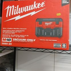 Milwaukee New M18 Wet/ Vacuum