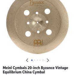 Meinl Cymbals 20-inch Byzance For Sale 