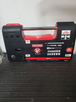 Craftsman V-SERIES Ratchet Socket Set (Metric, 3/8)