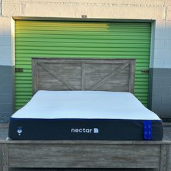 Queen Bed Frame Mattress And Box Spring Included