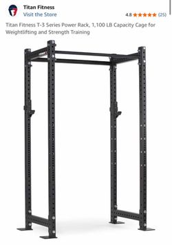T-3 Titan Fitness Power Rack