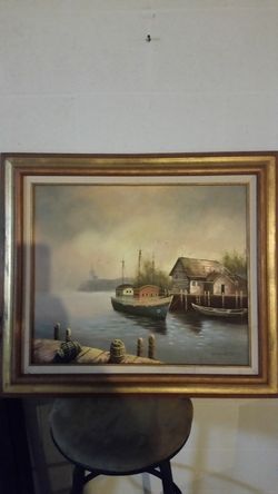 Signed Painting by "WARFIELD"