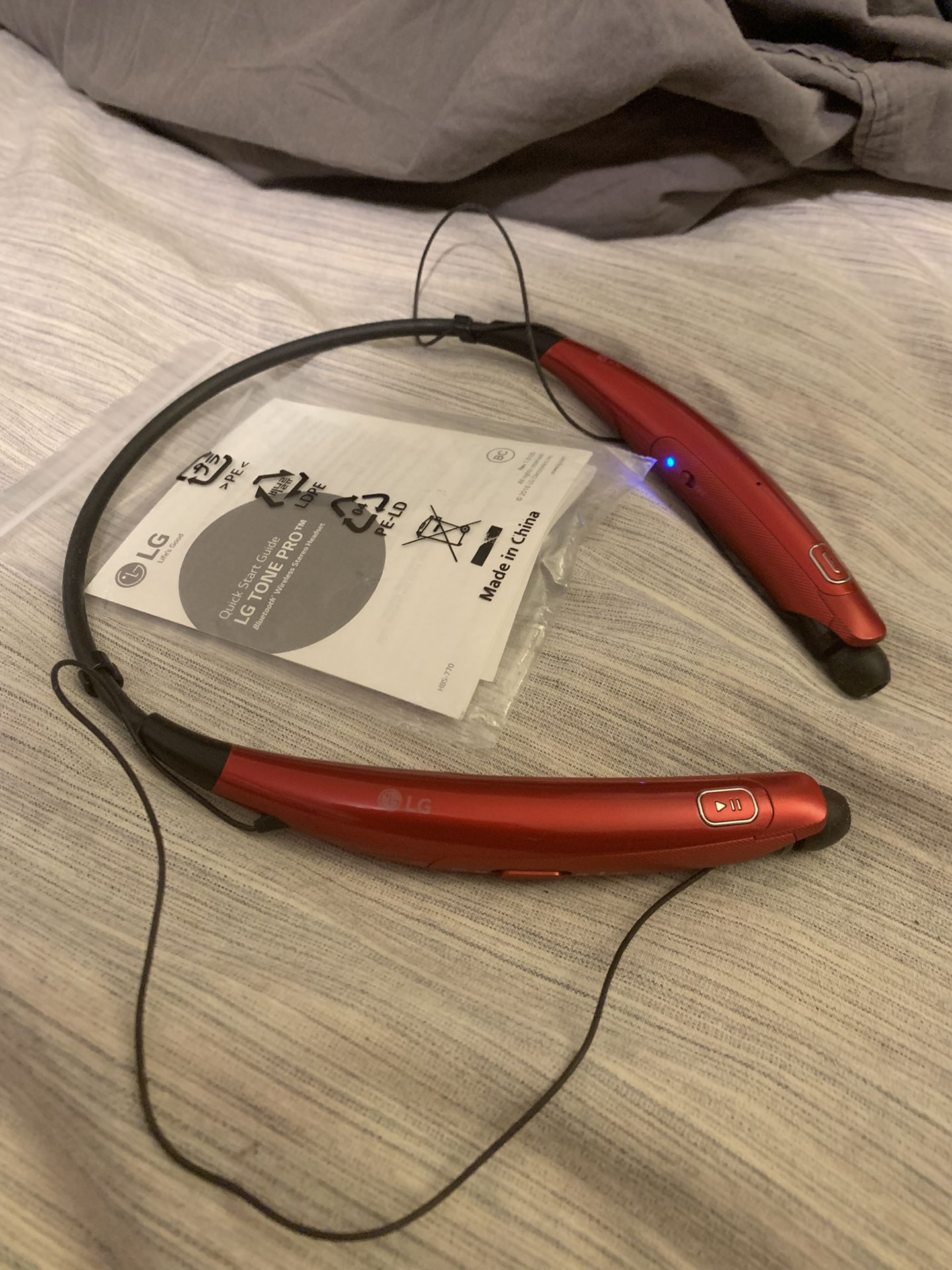 LG Tone Pro Bluetooth Wireless Headset