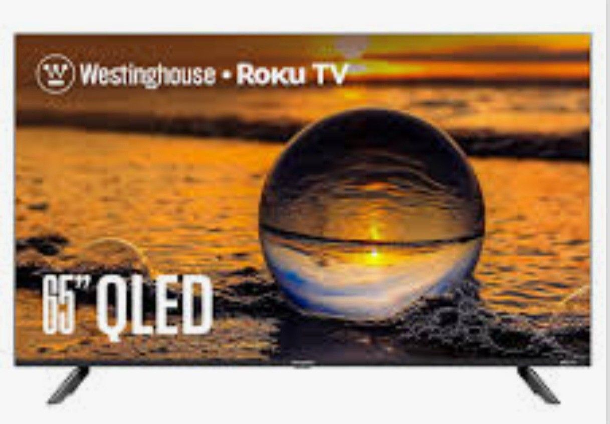 65 Inch Westinghouse Roku Flat Screen Smart TV With Roku