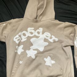 Sp5der Beluga And White Hoodie