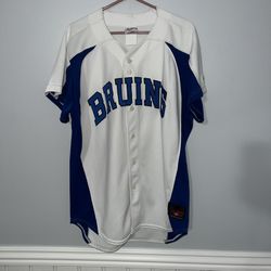 UCLA Bruins Baseball Jersey Mens 46 Blue Rawlings Vintage