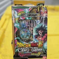 Dragon Ball Super Card Game: The Crimson Saiyan Starter Deck