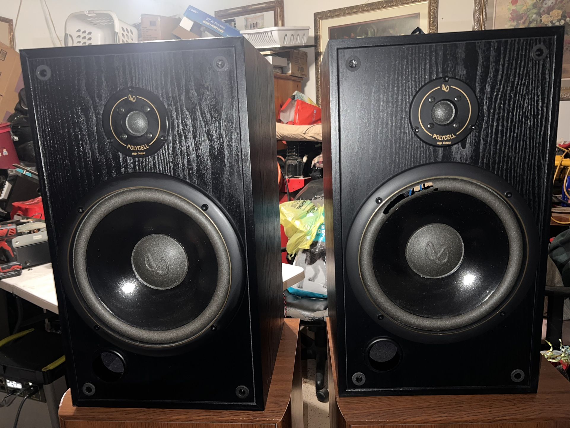 Speakers Vintage Speaker Home Speakers Infinity SM 105 Speakers TESTED! Make An Offer!!
