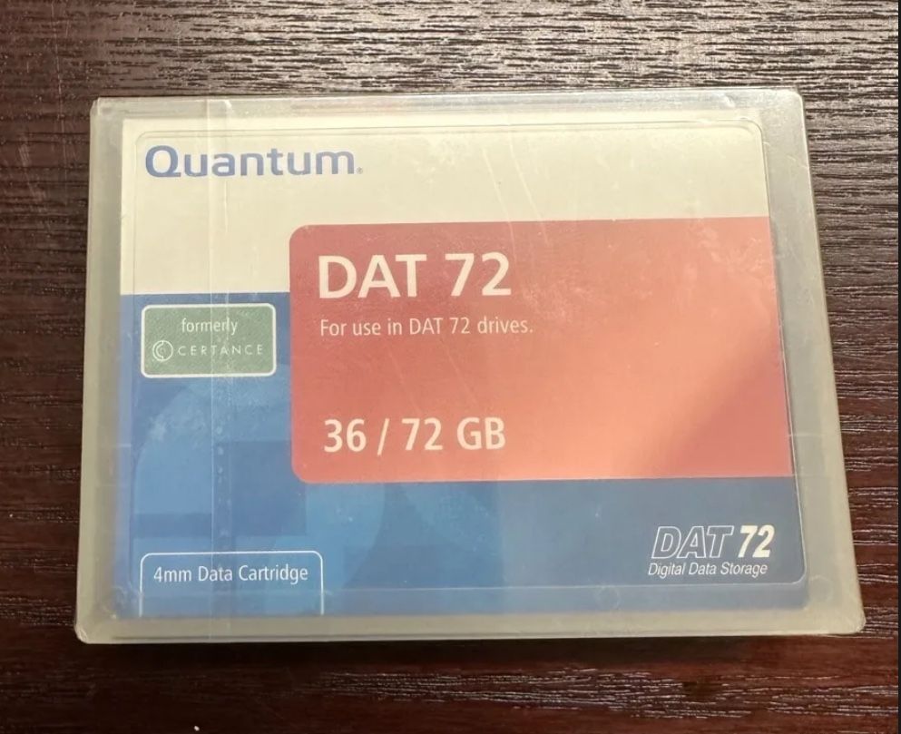 Quantum DAT 72 36/72 GB 4mm Data Cartridge Digital Data Storage “NEW”