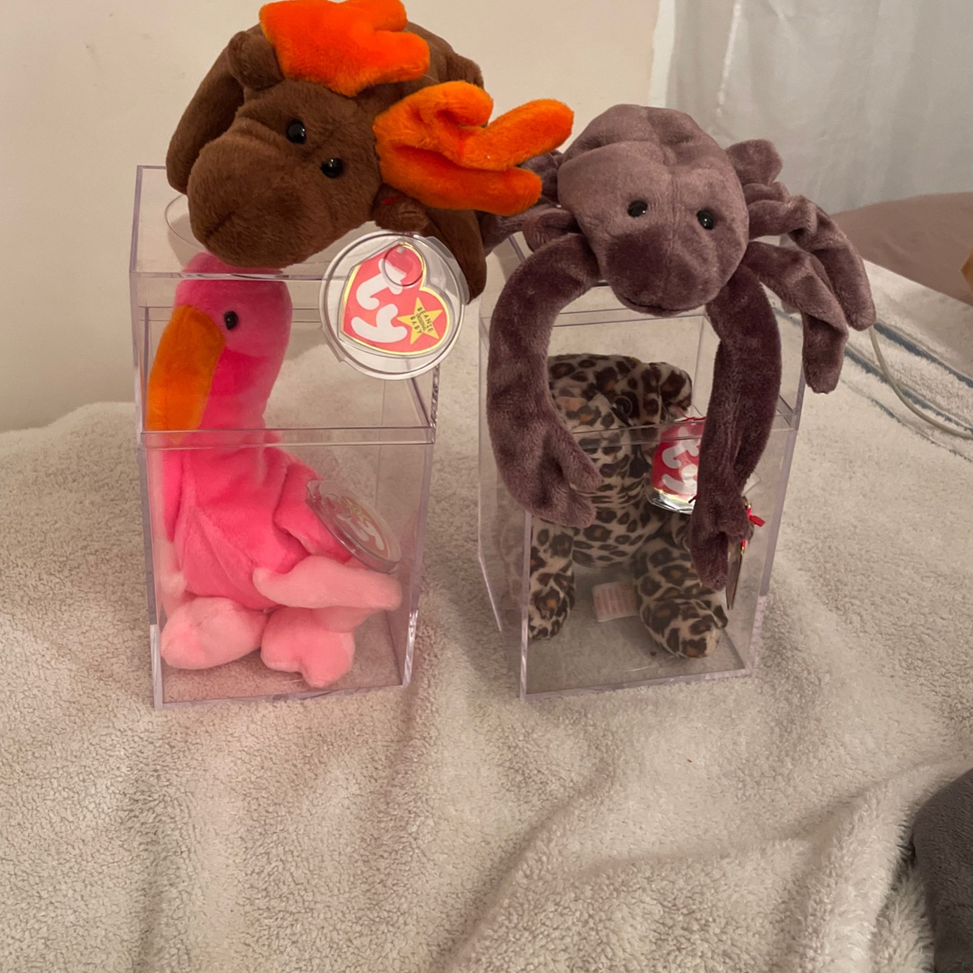 4 Retired Beanie Babies