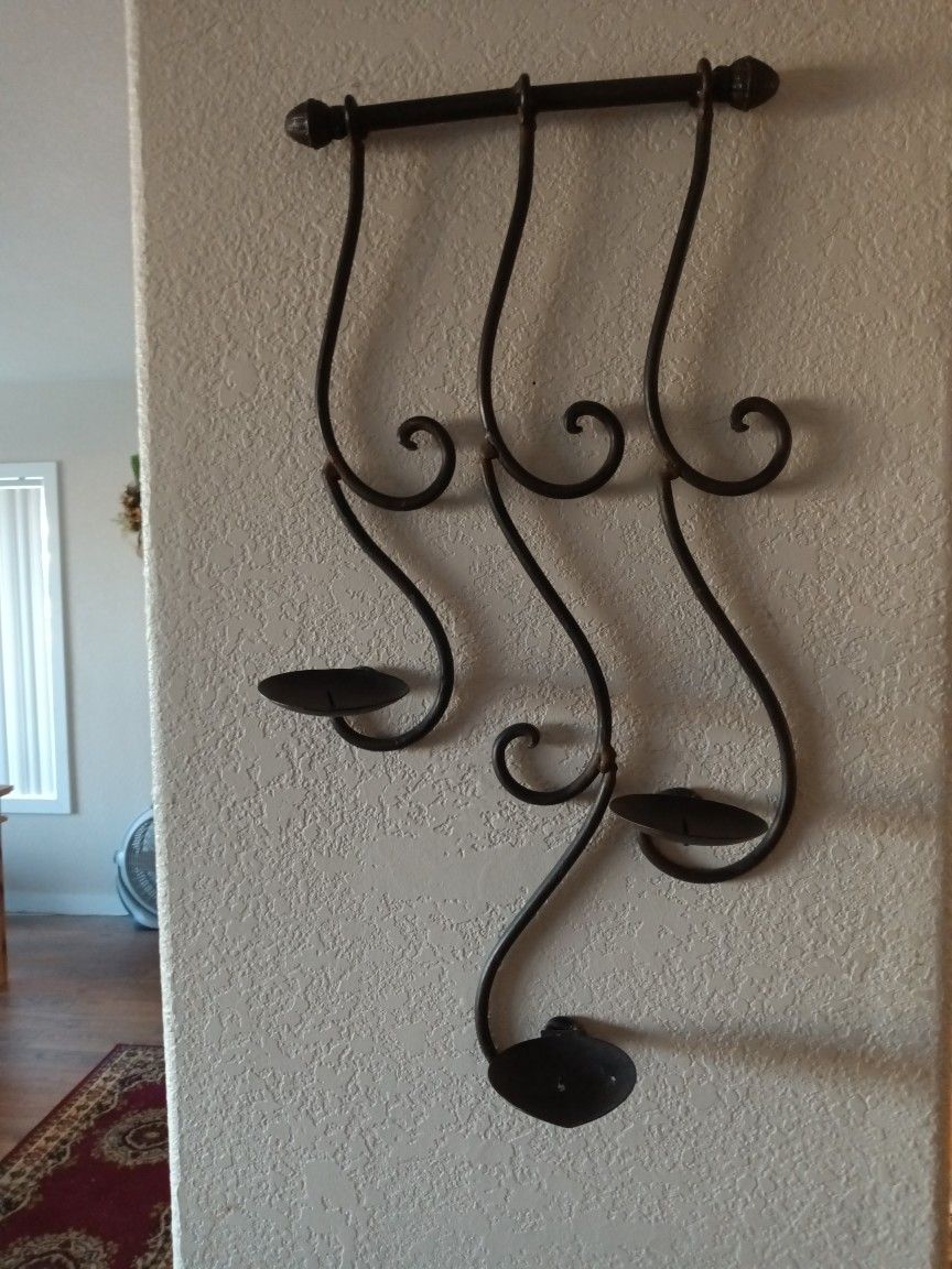 Decorative,Iron Candle Holder