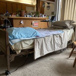 Semi automatic hospital Bed