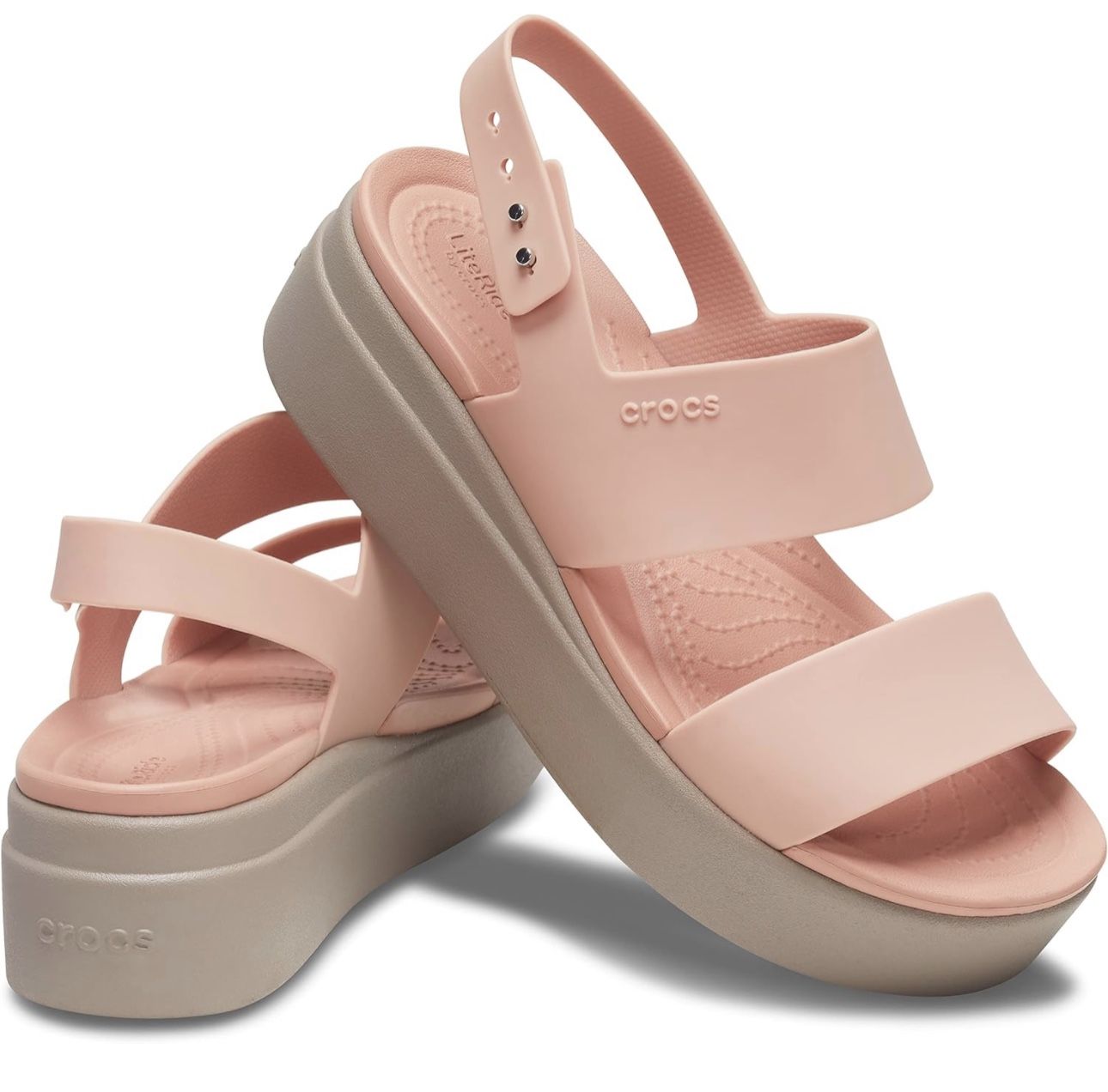 Brand new Womens Brooklyn Wedge Crocs, 8