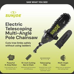 NEW Corded Electric Telescoping Pole Saw