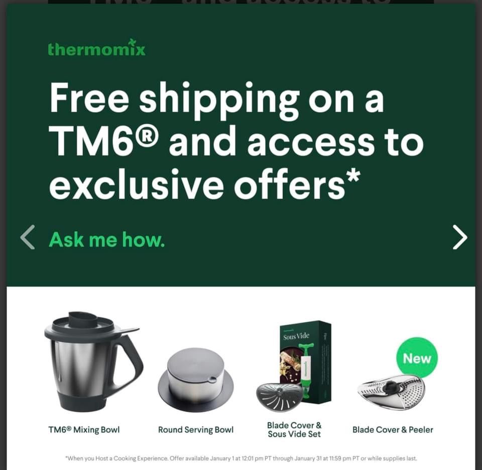 Thermomix TM6 New