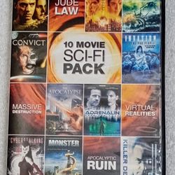 10 Movie Sci-Fi Pack DVD