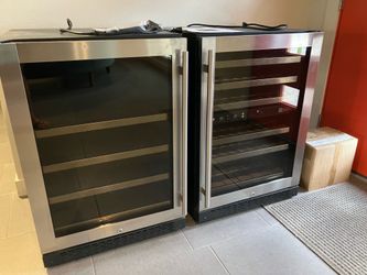 Dual zone wine fridge AND beverage cooler