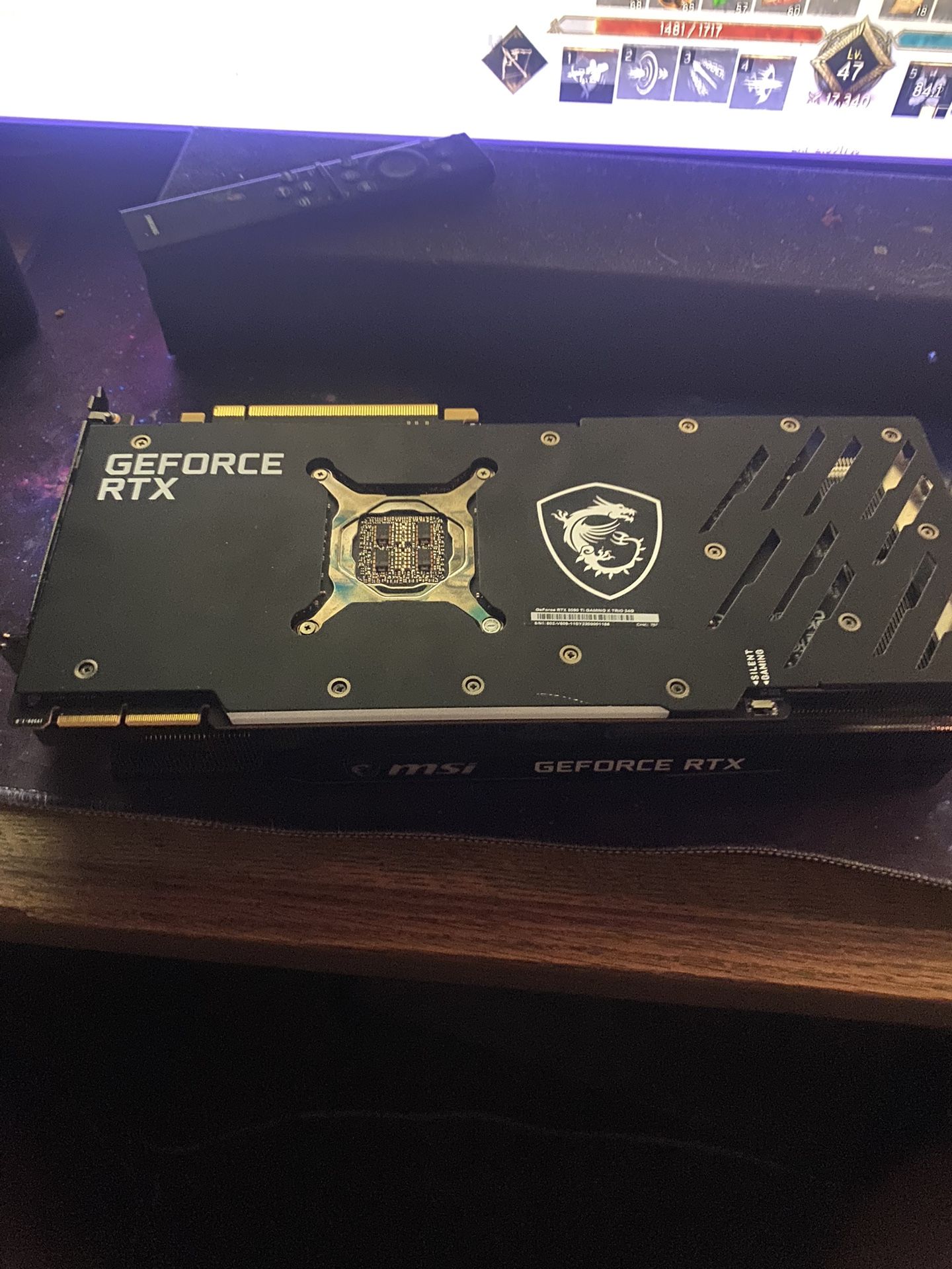 MSI 3090 RTX Graphics Card