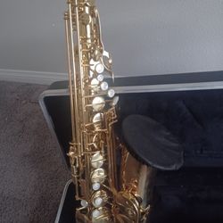 Nuova Alto Saxaphone Like New.