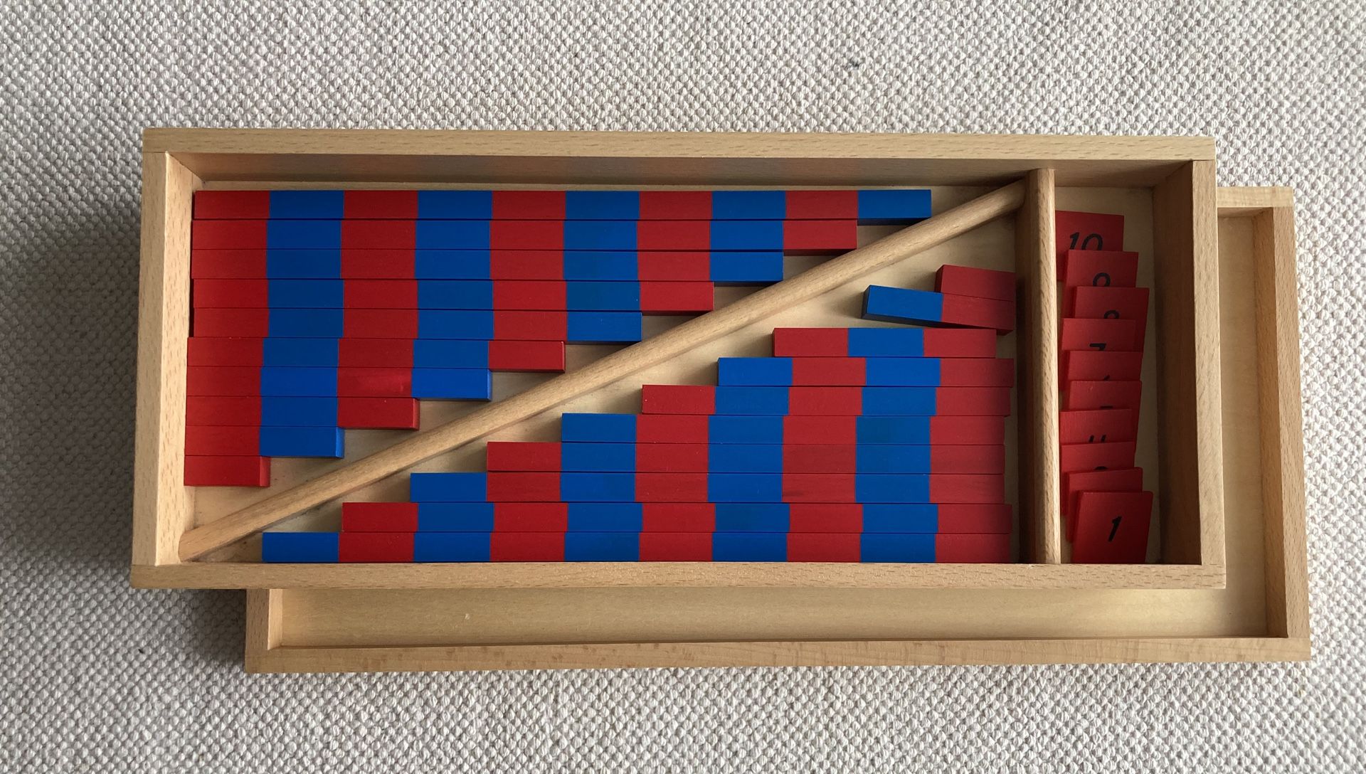Small Number Numerical Rods