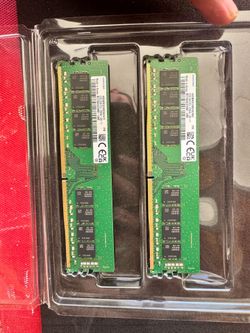 64GB of Samsung DDR4, PC-4-3200  (2x32GB)