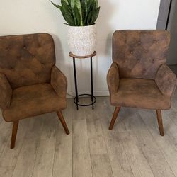 Brown Chairs 