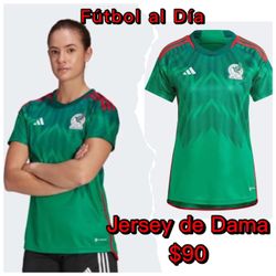 Jersey Mujer Seleccion Mexicana Todas Las Tallas 