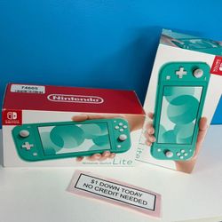 Nintendo Switch Lite Gaming Console New - PAY $1 TODAY TO TAKE IT HOME AND PAY THE REST LATER