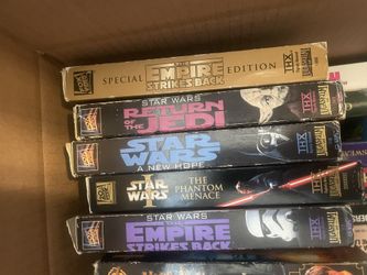 Star Wars Vhs Vintage 90s
