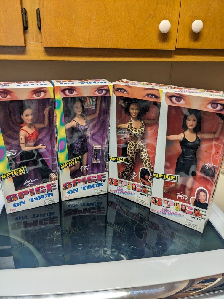 Spice Girls Dolls ( Lot Of 4)