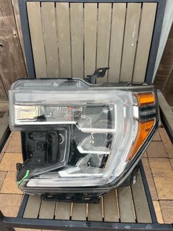 GMC right headlight